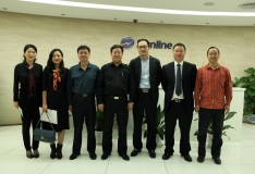 深圳市南山区副区长王东一行莅临betway西汉姆官网科技调研考察